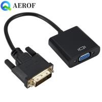 ราคา AEROF DVI-D DVI เป็นอะแดปเตอร์ VGA, อินพุต DVI VGA DVI DVI DVI-D DVI เป็น VGA Converter, การดําเนินการง่ายเอาต์พุต VGA 24 + 1 DVI ความเร็วสูง DVI เป็น VGA Converter VGA Monitor (47856302369)