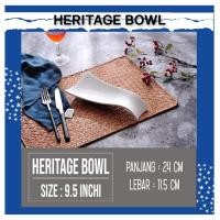 ราคา Heritage Bowl 9.5 in / ชามหรูหรา / ชามเฉพาะสําหรับอุปกรณ์ประกอบฉากภาพ (51501562489)