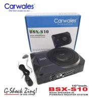 ราคา Carwales Active subwoofer subbox เครื่องเสียงรถยนต์/ซับวูฟเฟอร์/ลำโพงซัปบ๊อค ขนาดดอก 10นิ้ว Carwales รุ่น BSX-S10 (7919691714)