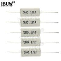 ราคา ชิ้น 10 ตัวต้านทาน 5W 0.1 ~ 10k 0.33R 1R 10R 100R 0.22 0.33 1 10 100 1K 10K โอห์ม ตัวต้านทานซีเมนต์ (54301209973)