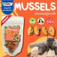 ราคา หอยแมลงภู่อบแห้ง สำหรับหมาแมว ขนาด 40 กรัม (22970724390)