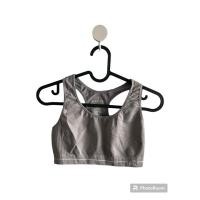 ราคา sport bra เทา Jockey L อก 35-36 cm. ยาว27 cm. (ไม่มีฟองน้ำ/ใส่ฟองน้ำไม่ได้)มือสองสภาพดี (25302689007)