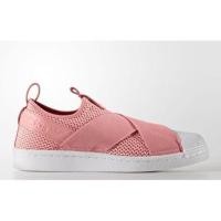 ราคา รองเท้า Adidas slip on สีชมพู ใหม่ แท้ (815438007)