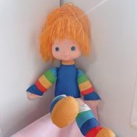 ราคา [ Rainbow Brite ] - ตุ๊กตาหน้ายาง ตุ๊กตามือสอง ตุ๊กตาวินเทจ (17192672094)