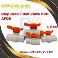 ราคา วาล์วหยุด พีวีซี 1/2", 3/4", 1", 1 1/2" / บอลวาล์ว 3/4 นิ้ว / บอลวาล์ว 1/2 นิ้ว / บอลวาล์ว 1 นิ้ว / บอลวาล์ว 1 1/2 นิ้ว ก1098 (57056181420)