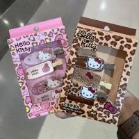 ราคา กิ๊บกล่อง กิ๊บ Kitty กิ๊บ เซ็ต 4 ชิ้น ลายเสื้อ ลิขสิทธิแท้ MINISO (43228387430)