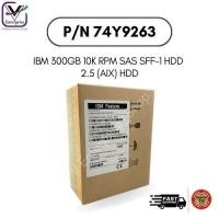 ราคา 74Y9263 IBM 300GB 10K RPM SAS SFF-1 HDD 2.5 (AIX) HDD ฮาร์ดดิสก์ รับประกัน 1 ปี New Inbox (29828147704)