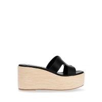 ราคา STEVE MADDEN รุ่น SUMMERSET รองเท้าส้นตึกผู้หญิง - สีดำ (27354573891)