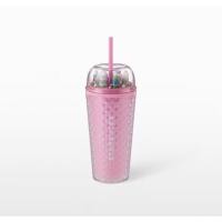 ราคา Starbucks::: Pink with Christmas House Dome Lid Cold Cup 16oz.✨แท้100%✨พร้อมส่ง (56801901463)
