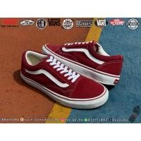 ราคา VANS OLD SKOOL CLASSIC RED - WHITE รองเท้าผ้าใบ รองเท้ามือสอง Vansมือสอง รองเท้าVans (43961327275)