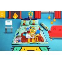 ราคา ชุดผ้าปูที่นอน 6ฟุต/3.5ฟุต + ผ้านวมเย็บติด Lotus Impression Pop-Art รุ่น Simpsons (1806281204)