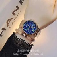 ราคา ▥ GUOU แบรนด์ควอตซ์กันน้ำผู้หญิงผู้ชาย Unisex สแตนเลสสตีลสร้อยข้อมือแฟชั่นบุคลิกภาพ Babysbreath (29580681633)