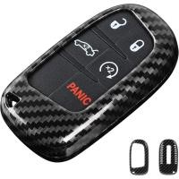 ราคา Key Fob Cover Fit สําหรับ Dodge Charger 2011+, สําหรับ Dodge Durango 2014 +, สําหรับ Dodge Challenger 2015 +, Fob สําหรับ Chrysler 300 2011+ (คาร์บอนไฟเบอร์) (47807905237)