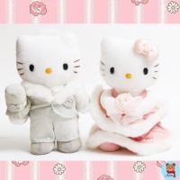 ราคา ✅มือสอง Set Dear Daniel and hello kitty Sanrio wedding mini plush doll ตุ๊กตา คิตตี้ แดเนียล มือสอง แต่งงาน ตัวเล็ก (18590193278)