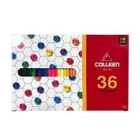 ราคา COLLEEN สีไม้ Colleen 36 สี 36 แท่ง กล่องกระดาษ (8851316000039) (9156417091)