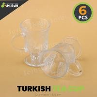 ราคา 6 ชิ้น - LAURENT 51803 Cup - สไตล์ตุรกี - ถ้วยชาตุรกี - ถ้วยแก้วตุรกี - แก้ว (25493265394)