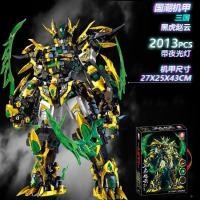 ราคา เข้ากันได้กับเลโก้บล็อกตัวต่อ Mecha สามก๊ก Black Tiger Zhao Yun Frozen Guan Yu ประกอบ (42829720875)