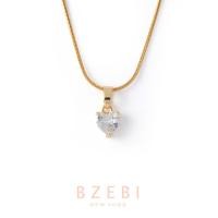 ราคา Bzebi สร้อยคอ ชุบทอง 18K แฟชั่น โซ่ ทองคำแท้ ทอง ผู้หญิง แฟชั่นผู้หญิง น่ารักๆ น่ารัก จี้หัวใจ สวยๆ สเตนเลส ไม่จางหาย ไม่เป็นสนิม สําหรับผู้หญิง 1059n (21923078907)