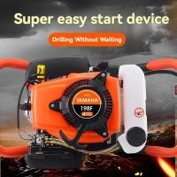 ราคา เครื่องขุดเจาะดินเครื่องเจาะรูเบนซิน Auger Borer รถเจาะดินรถขุด (54657543307)