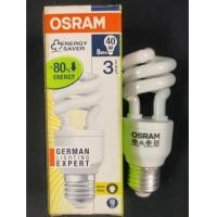 ราคา Osram หลอดตะเกียบทรงเกลียว Dulux Value Twist 8W/827 Warm แสงส้ม E27 (20447030577)
