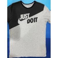 ราคา (พร้อมส่ง ของแท้) เสื้อยืดคอกลมไนกี้ Nike Just Do It สีเทาดำ (18318419825)