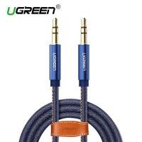 ราคา UGREEN (AV113,Navy Blue) Aux Cable Jack 3.5mm Audio Cable Car Audio Lead for iPhone Huawei Speaker (2215065313)
