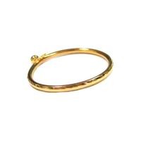 ราคา TANITTgems กำไลข้อมือทองคัทลายประดับกระพรวน (216726344)