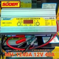 ราคา เครื่องชาร์จแบตเตอรี่อัตโนมัติ 12V 40A SUOER (MH-1240A) เต็มแล้วตัดไฟอัตโนมัติ มีระบบฟื้นฟูแบตเตอรี่+สลายซัลเฟต (5892482131)
