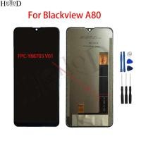 ราคา 100% Tested LCD Display Screen For Blackview A80 LCD Display Touch Screen Digitizer Screen Module (27807703019)
