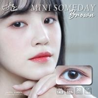 ราคา คอนแทคเลนส์(มินิ) Mini Someday Brown / Gray (Kitty Kawaii) ⭐️ลายฮิต ขายดีมาก กรองแสงกันยูวี (24559017232)