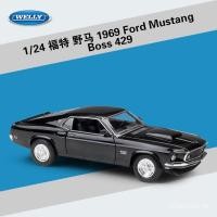 ราคา Willie WELLY 1: 24 Ford Mustang 1969Ford Mustang 429 จําลองรถรุ่น (51458024378)