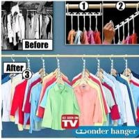 ราคา GANTUNGAN MAGIC FOLDING CLOTHES ไม้แขวนเสื้อวิเศษ สิ่งมหัศจรรย์ ไม้แขวนเสื้อ (42155715582)