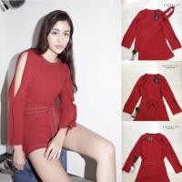 ราคา งานป้าย KATHALYN: เสื้อ+กางเกง (1163034791)