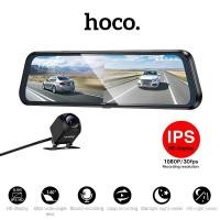 ราคา HOCO DV16 กล้องติดรถยนต์ FHD 1080P / 30fps จอสัมผัส 9.66 inch 2กล้องหน้าหลัง มุมมองกว้าง Car Dashcam (43613653654)