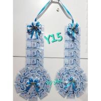 ราคา มาลัยธนบัตร 30ใบ(Y15)(ลูกค้าใส่เงินเอง) ซองแก้วพร้อมสายคล้องคอสำเร็จรูป ของขวัญปัจฉิม ของขวัญแสดงความยินดี ความสำเร็จ (25024969094)