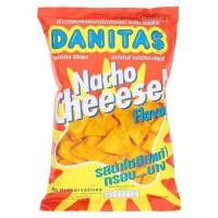 ราคา Danitas Nacho Cheese Flavor Tortilla Chips 200g ดานิต้าส์ ทอร์ทิล่าชิพส์ ข้าวโพดแผ่นทอดกรอบ รสนาโชชีส 200 กรัม (12120392443)