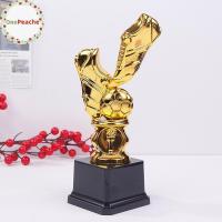 ราคา OnePeache ฟุตบอล Golden Boot Trophy Winner Gold Trophys Golden รองเท้าฟุตบอลรางวัลฟุตบอล Best Shooter รองเท้า Boot ถ้วยของที่ระลึก TH (49907470956)