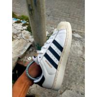ราคา Adidas Superstar สีขาว สีดํา (29861843432)