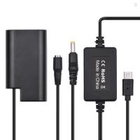 ราคา Pd USB Type-C สาย DMW-DCC16 Dummy แบตเตอรี่ DC Coupler DMW-BLJ31 สําหรับ Panasonic LUMIX S1 S1M S1R S1RM S1H (27770239679)