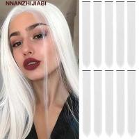 ราคา หนานเจียบี 10ชิ้นต่อผมยาวตรง,ที่มีสีสันสีดําพรรคไฮไลท์แฮร์พีช,คลิปธรรมชาติปลอมในแฮร์พีชสังเคราะห์สีสําหรับผู้หญิงเด็กสาว (49857903528)