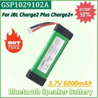 ราคา GSP 3.7V 6000mAh ใหม่1029102แบตเตอรี่สําหรับ JBL Charge2 Plus Charge2+ Charge 2 Plus Bluetooth Speaker Replacement Battery (53506745323)