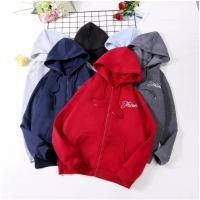 ราคา เสื้อกันหนาวแขนยาวรุ่นมีฮู้ดมีซิปหน้า ใส่ได้ทั้งชายและหญิง เสื้อ​แจ็คเก็ต (ถูกที่สุด)816# เสื้อกันหนาวแขนยาวมีฮู้ด (5406919560)