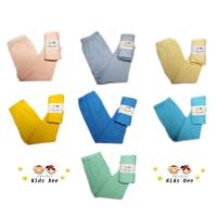 ราคา กางเกง เลคกิ้งเด็ก สีพื้นโทนสีพาสเทลเนื้อนุ่ม Size S - M-L (1784722995)