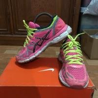 ราคา รองเท้ามือสอง asic gel kayano21 (2123245795)