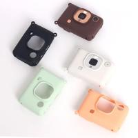 ราคา Fuji Polaroid mini liplay Transparent Protective Case mini liplay Silicone Retro Camera Leather Bag (56956982256)
