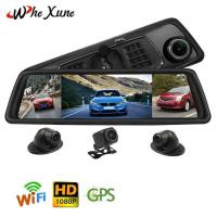 ราคา Whexune V9 Plus กล้องติดรถยนต์พร้อมกล้องในตัว 4 ตัว Android Wifi (49356869438)