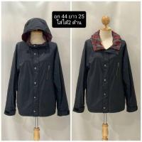 ราคา เสื้อแจ็คเก็ตมีฮู้ดใส่ได้สองด้านมือสอง C360 (43301565657)