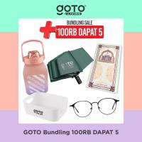 ราคา Goto Bundling บันทึกบนขวดดื่มร่มแว่นตาสวดมนต์กล่องเก็บ (42355805548)