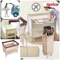 ราคา เตียงนอนเด็ก playpen Aprica Coconel Air เย็นสบายไม่ร้อนมือสอง (11353576408)