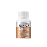 ราคา น้ำมันปลา 4 เอ็กซ์ 1,000 มก.(Fish Oil 4X) 60 แคปซูล (52152943050)